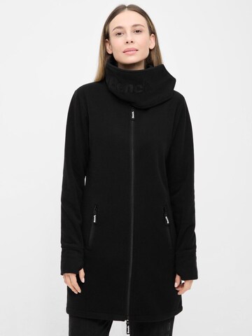 BENCH Fleecejacke 'Bridgit'‌‌‌ in Schwarz