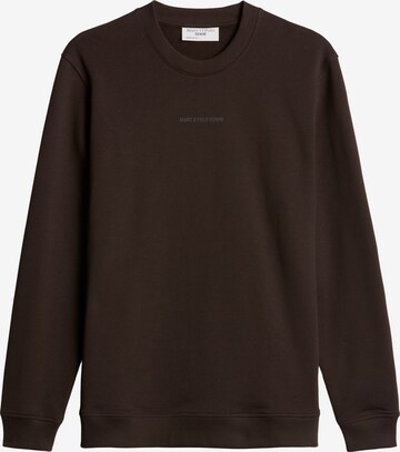 Sweat-shirt Marc O'Polo DENIM en marron : devant
