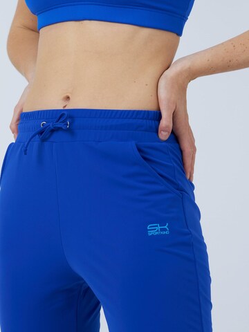 SPORTKIND Loose fit Sports trousers 'Jogging Pants' in Blue