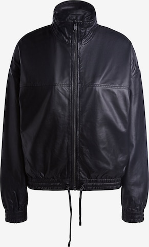 SET Between-season jacket in Black: front