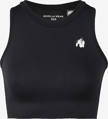 Gorilla Wear Top 'Olivia' in Black: front