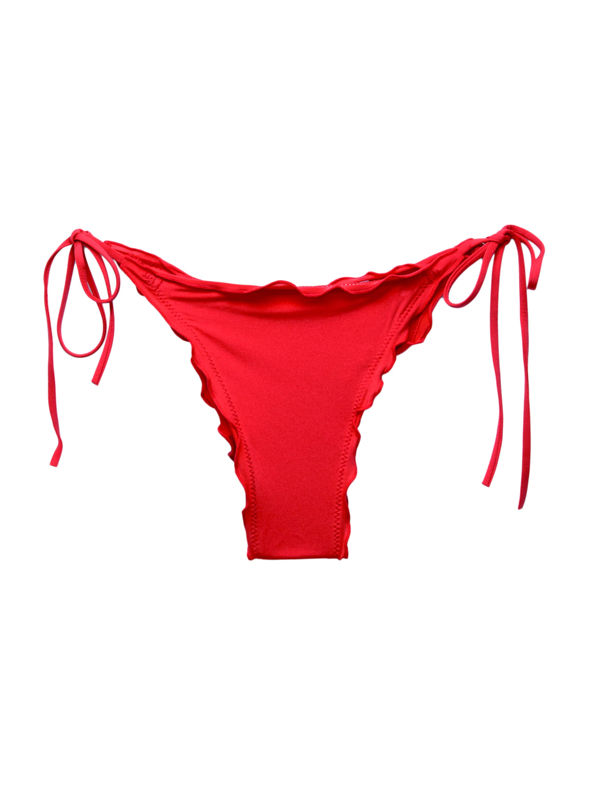 Pull&Bear Bikinitrusse i rød, Produktvisning