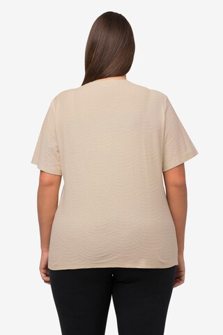 T-shirt Ulla Popken en beige