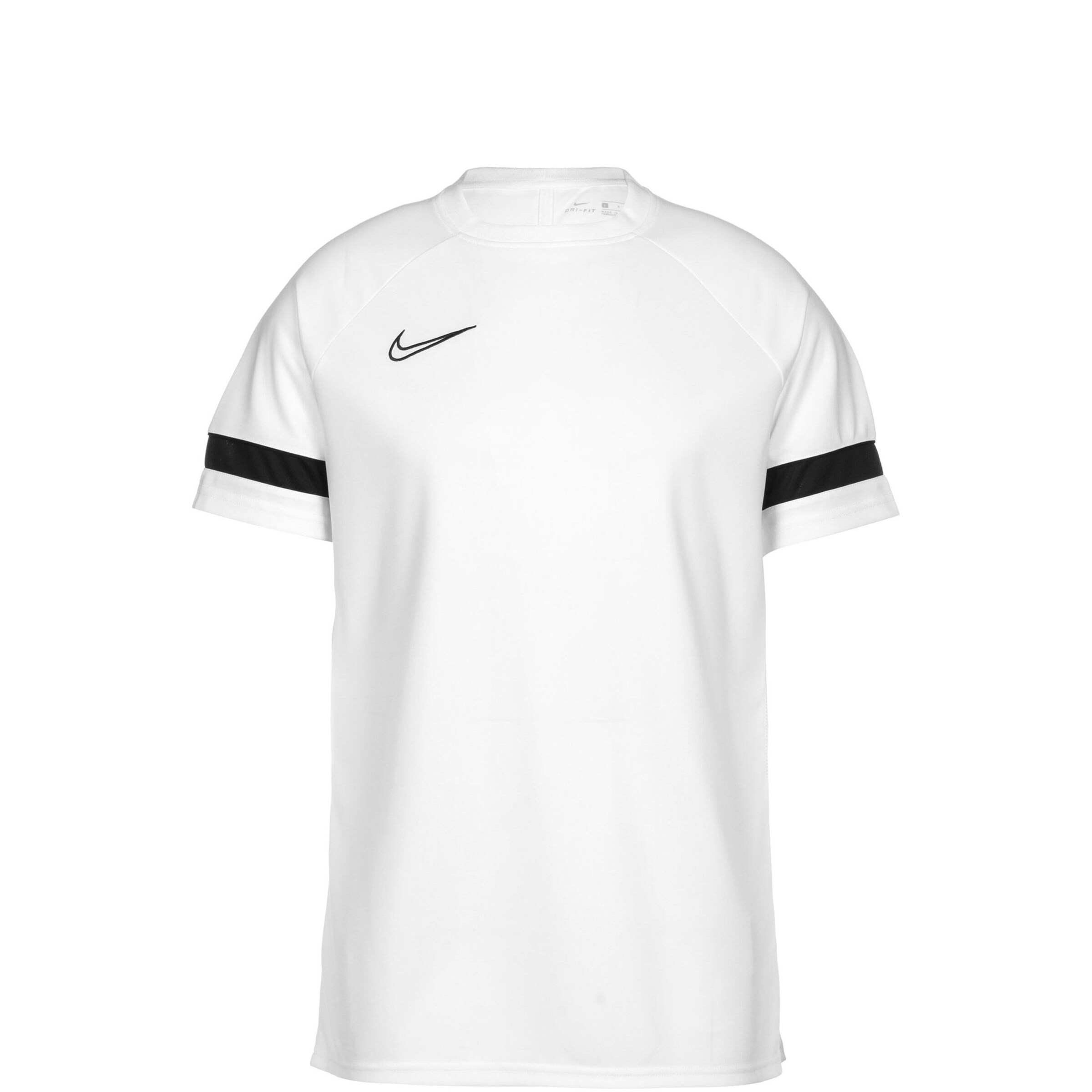 NIKE Funktionsshirt 'Academy 21' in Weiß: Vorderseite
