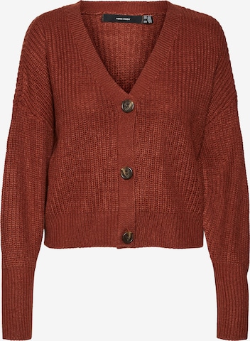 Vero Moda Petite Strickjacke 'LEA' in Braun: predná strana