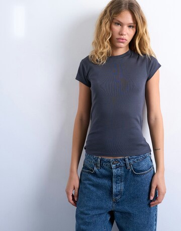 TOPSHOP Футболка 'EVERYDAY' в Серый: спереди