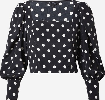 Camicia da donna di Miss Selfridge in nero: frontale