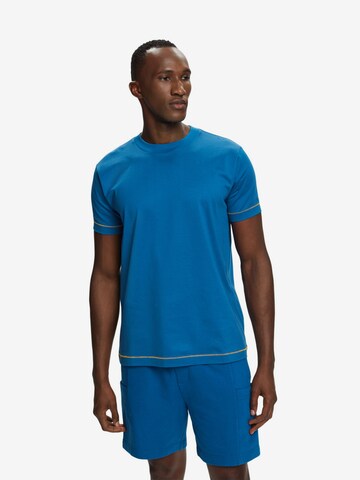 T-Shirt ESPRIT en bleu : devant