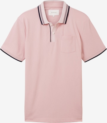 T-Shirt TOM TAILOR en rose : devant