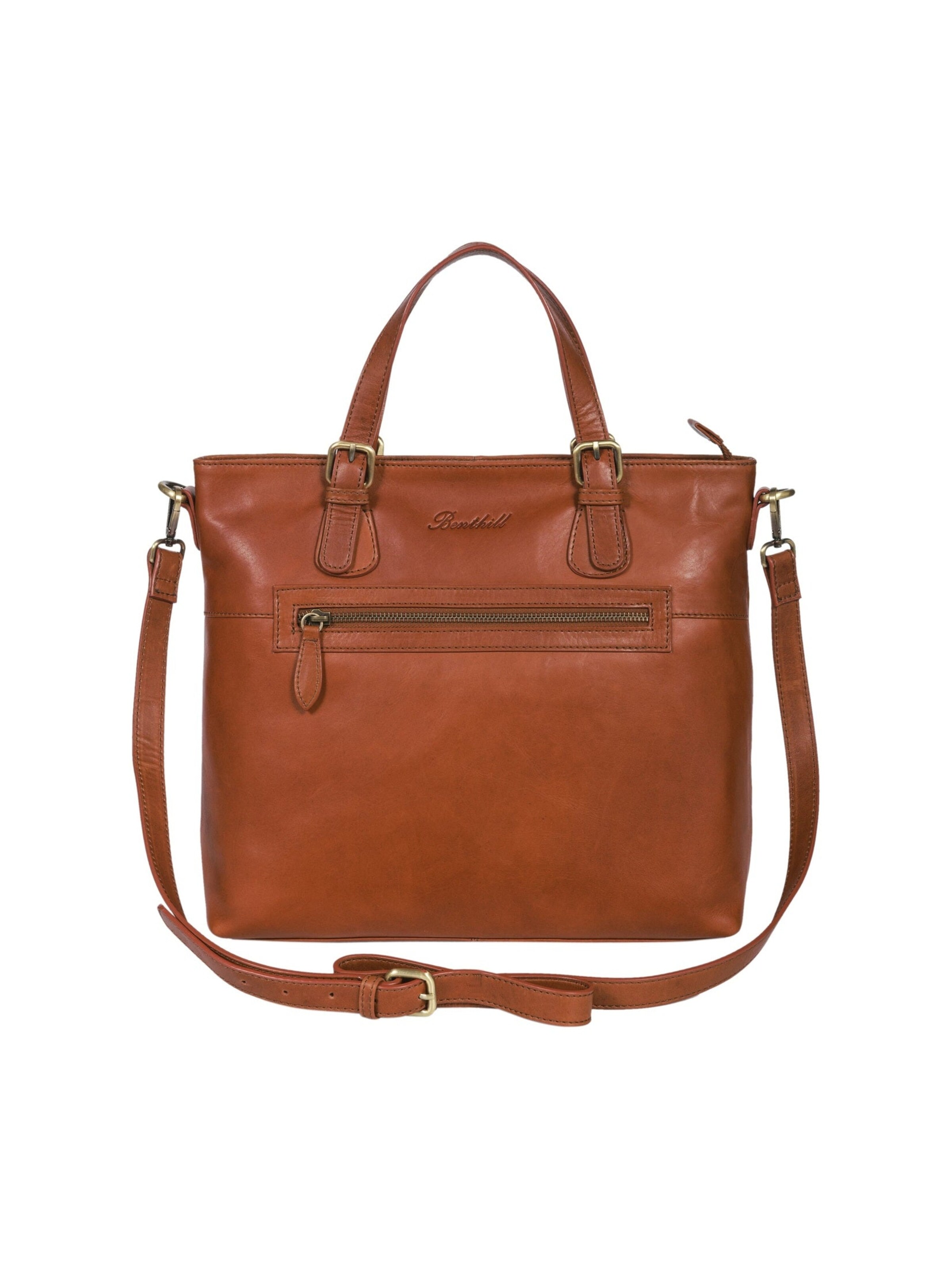 Benthill Handtasche‌‌ in Braun: Vorderseite