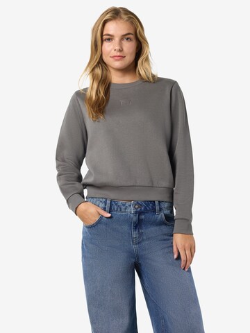 Noisy may - Sudadera en gris: frente