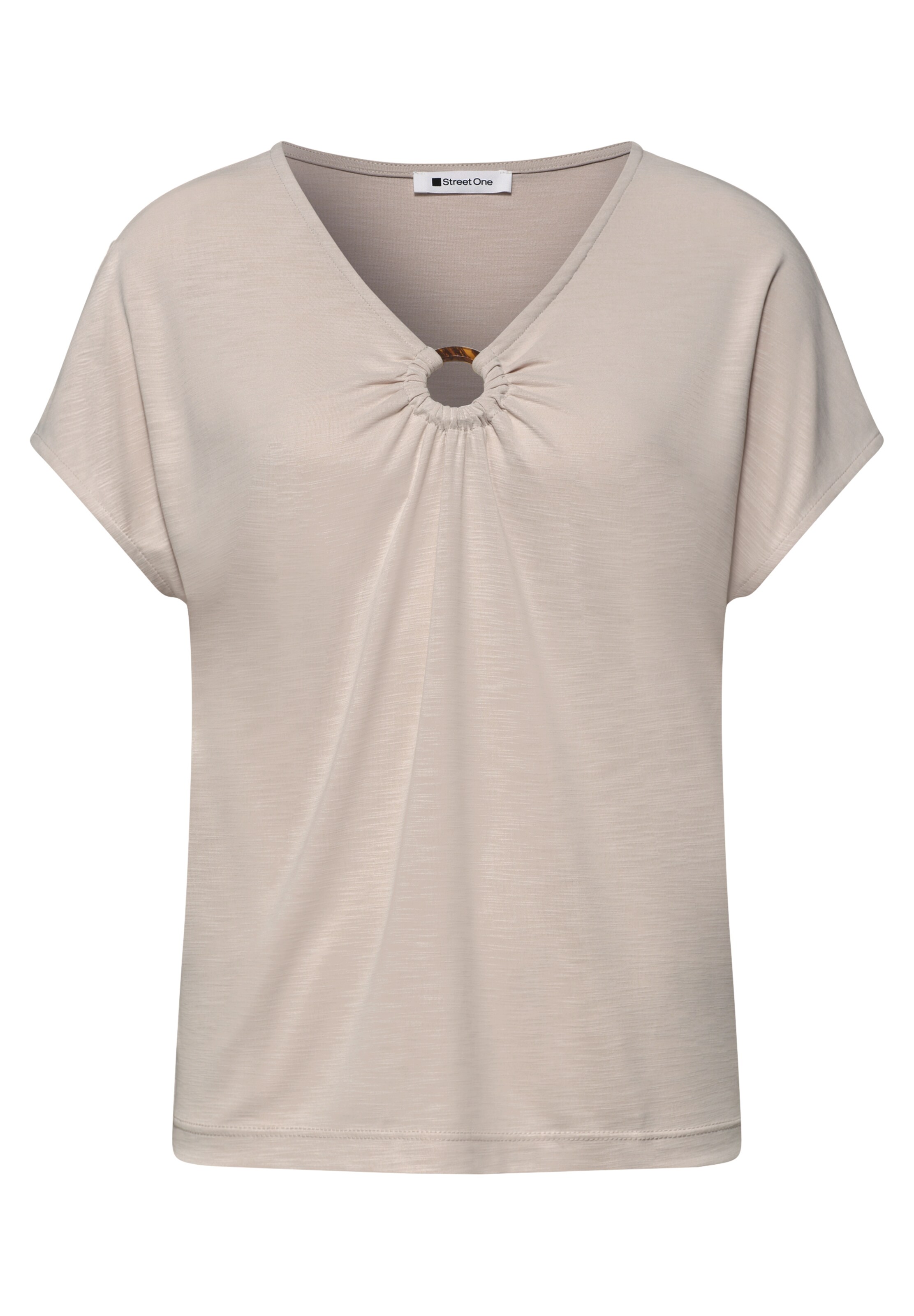 STREET ONE Shirt in Beige: front