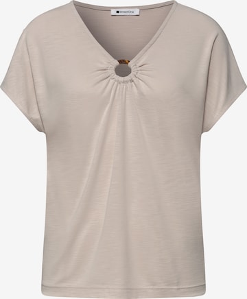 STREET ONE Shirt in Beige: front