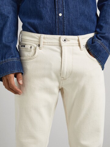 Pepe Jeans Tapered Jeans 'STANLEY' in Beige