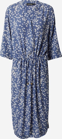 Robe 'Zaya' SOAKED IN LUXURY en bleu : devant