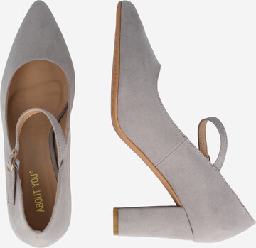 ABOUT YOU Pumps 'Bella' in Grey