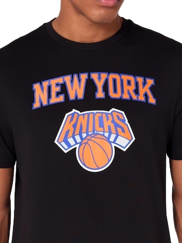 NEW ERA - Camisa 'Camiseta new era negra new york knicks nos nba regular tee neykni' em preto