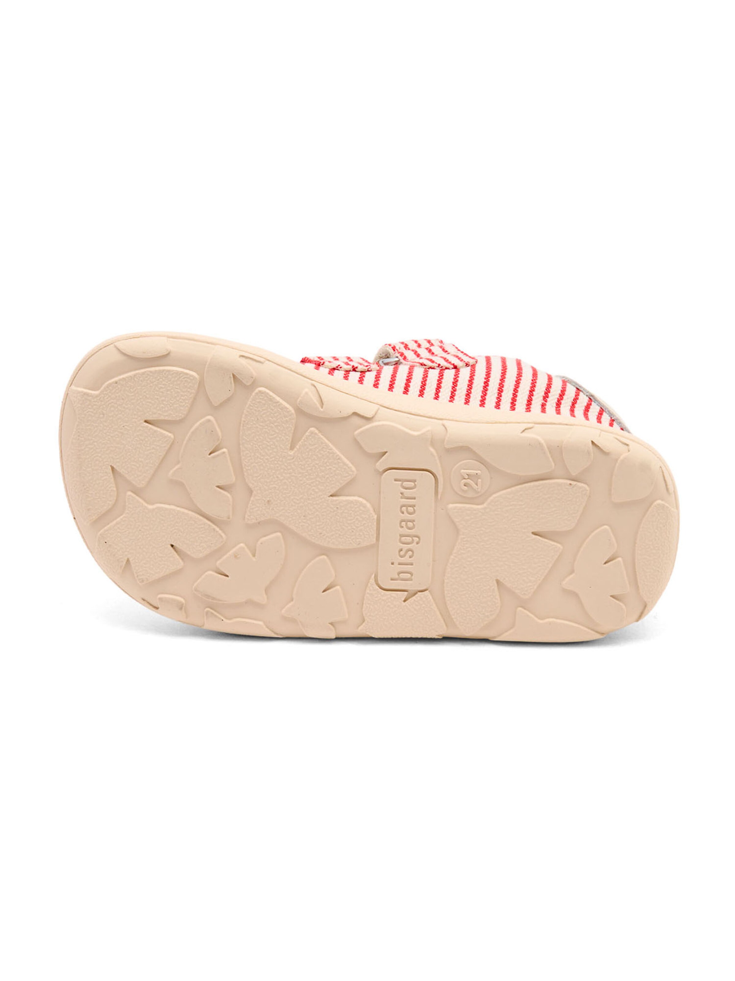 BISGAARD Παπούτσι για τα πρώτα βήματα 'Skipper' σε κόκκινο