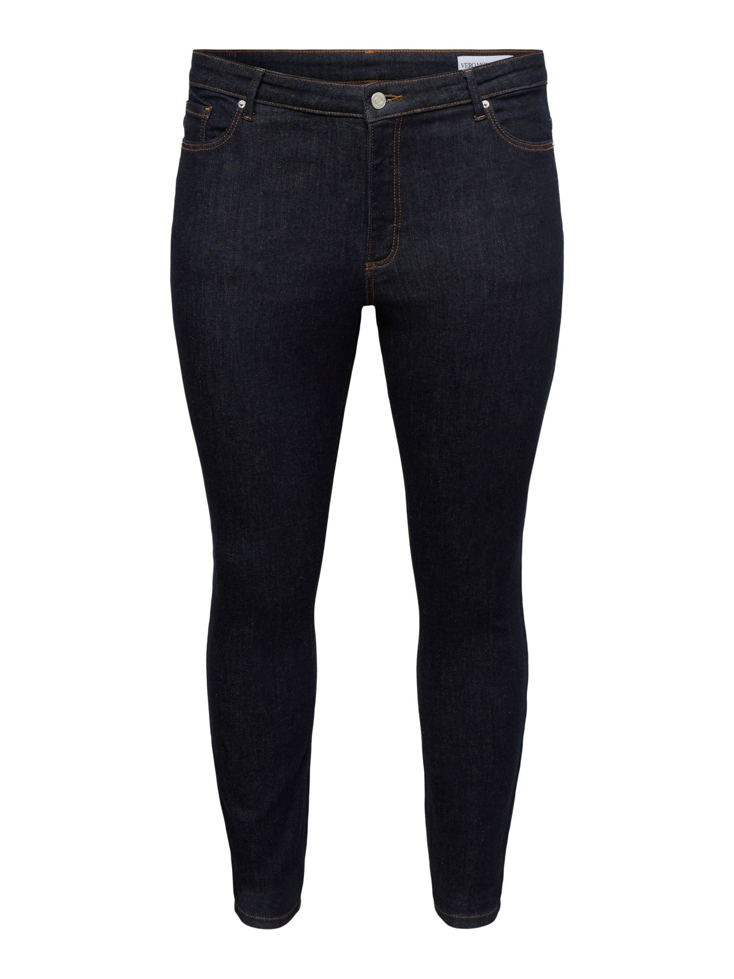 Vero Moda Curve - Skinny Vaquero 'VMCSofina' en azul: frente