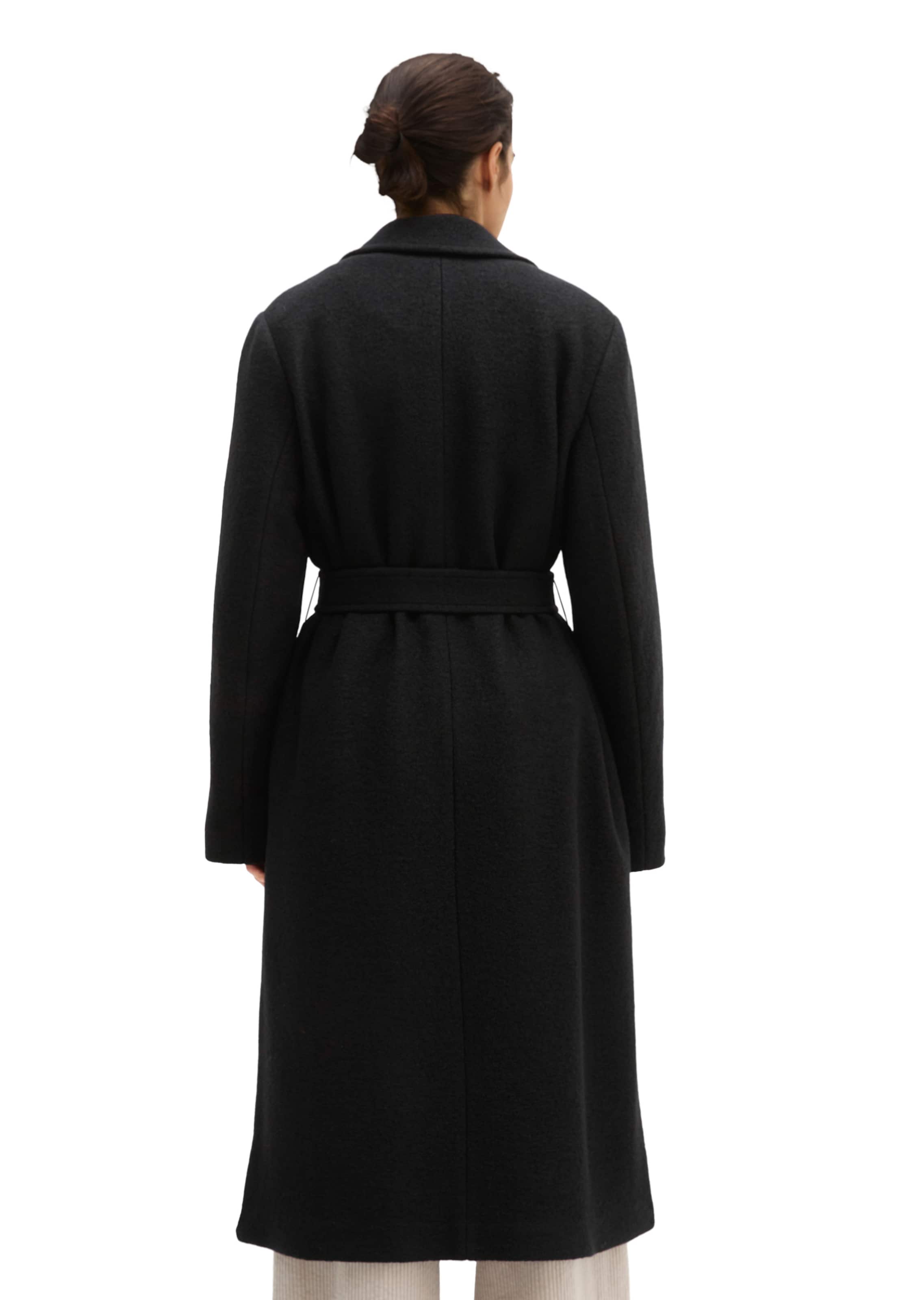Marc O'Polo Wintermantel in Schwarz