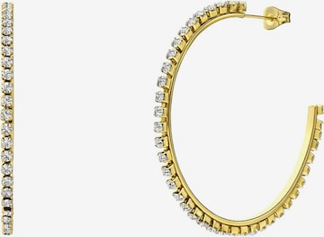 Lucardi Ohrringe in Gold: Vorderseite