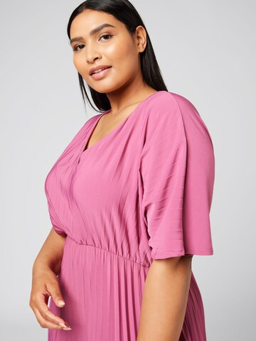 Guido Maria Kretschmer Curvy Платье 'Lynelle' в Ярко-розовый