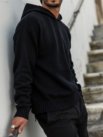 DAN FOX APPAREL Sweater 'Erwin' in Black