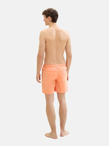 TOM TAILOR DENIM Badeshorts in Orange