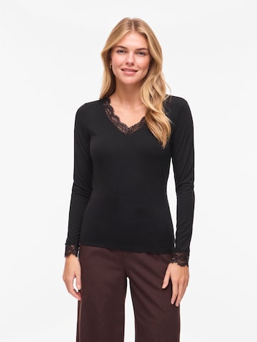 VILA - Camiseta 'VIClura' en negro: frente