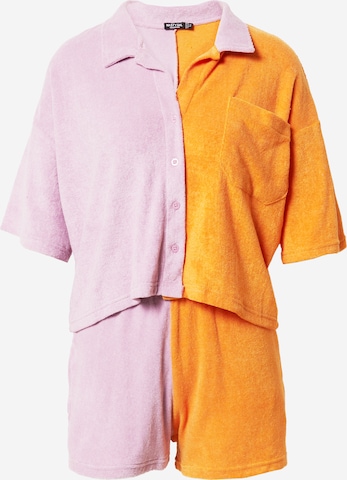 Nasty Gal - Calções de pijama em roxo: frente