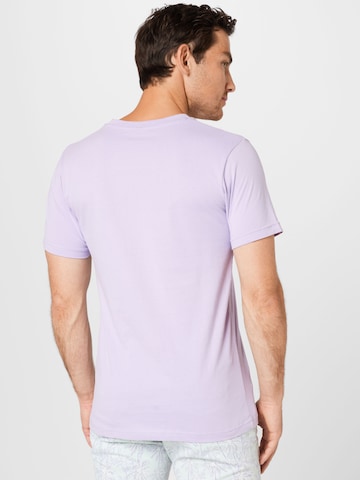 Mister Tee Shirt 'Wonderful' in Purple