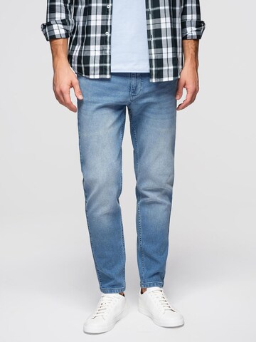 Ombre Regular Jeans in Blauw