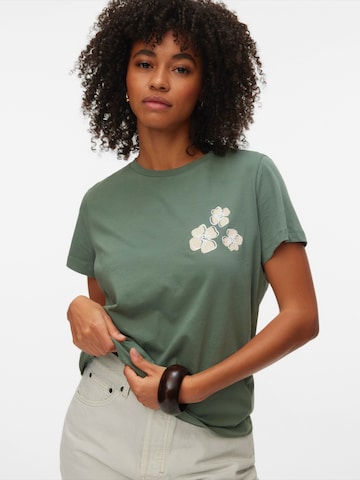 VERO MODA Μπλουζάκι σε πράσινο: μπροστά