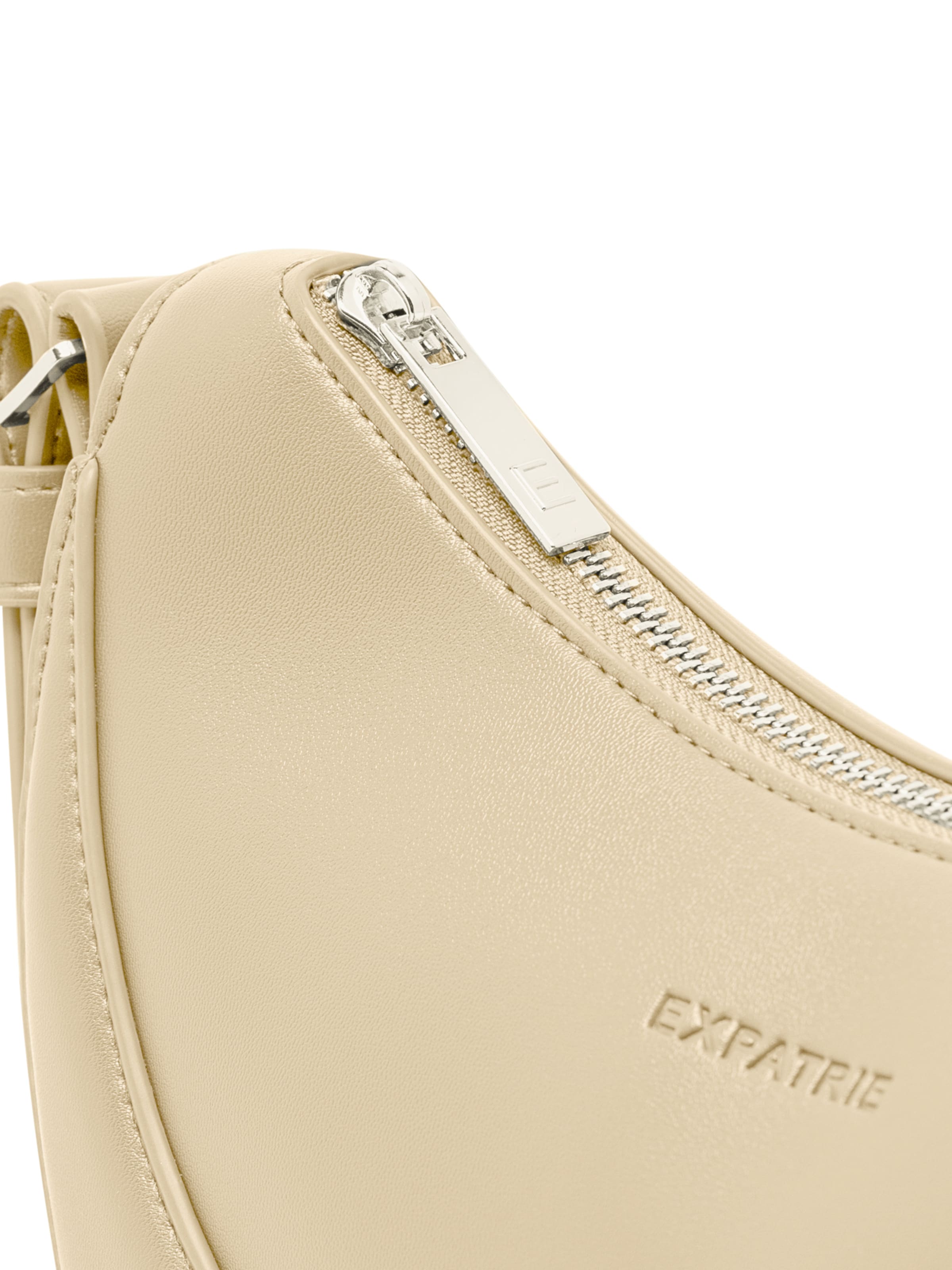 Expatrié Skuldertaske 'Livia' i beige