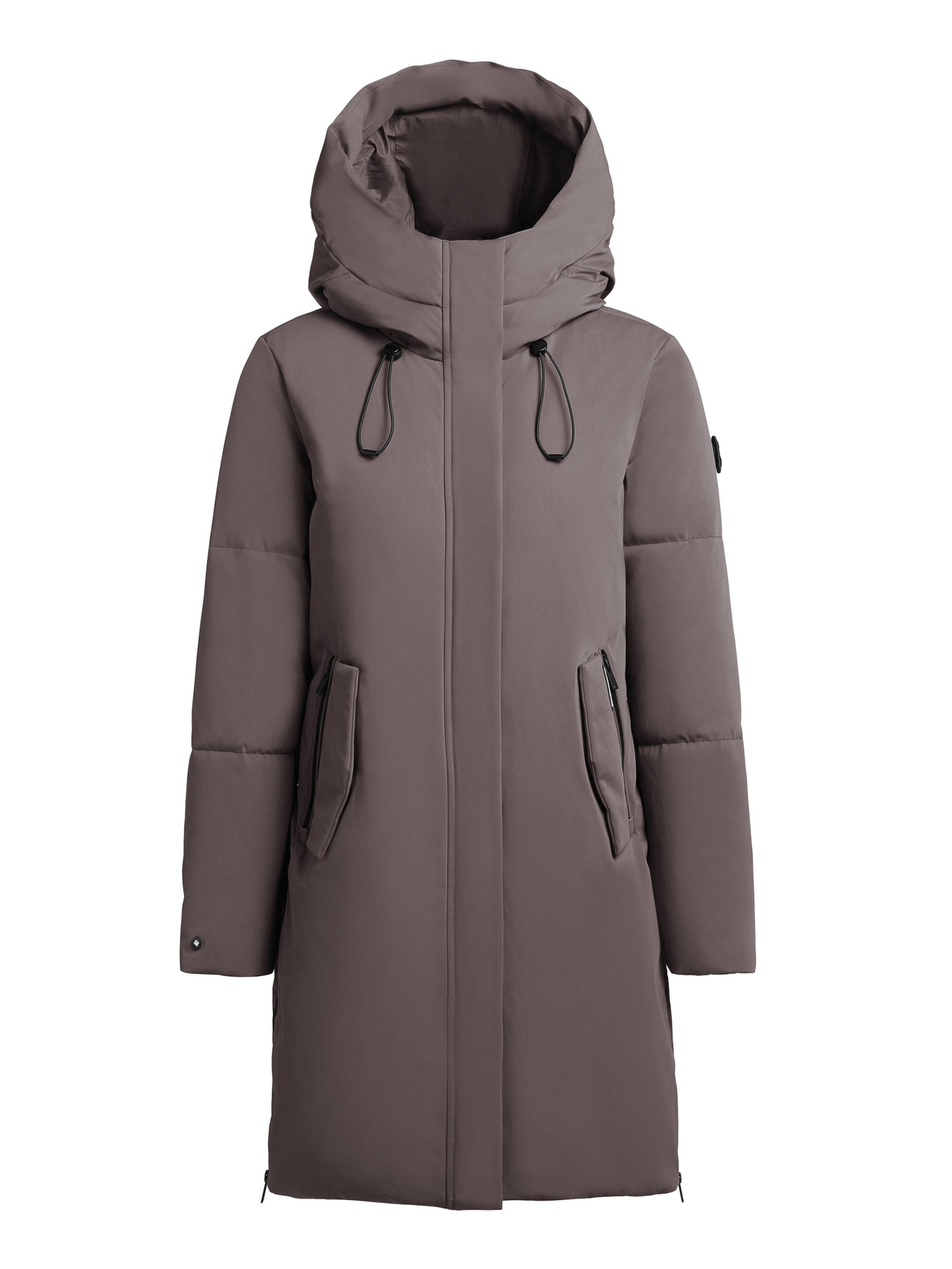 khujo Χειμερινό παλτό &#x27;Nean&#x27; σε γκρι: μπροστά