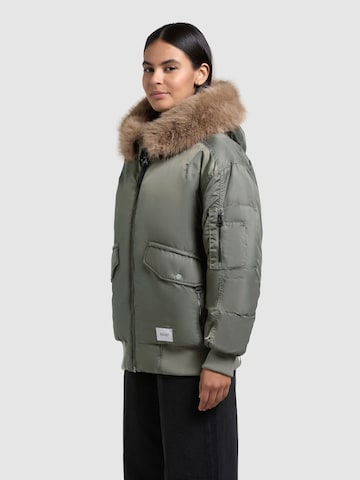Veste d’hiver 'Cela' khujo en vert