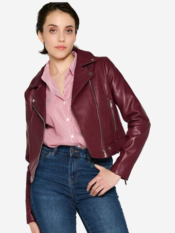 LolaLiza Between-Season Jacket 'Perfecto' in Red