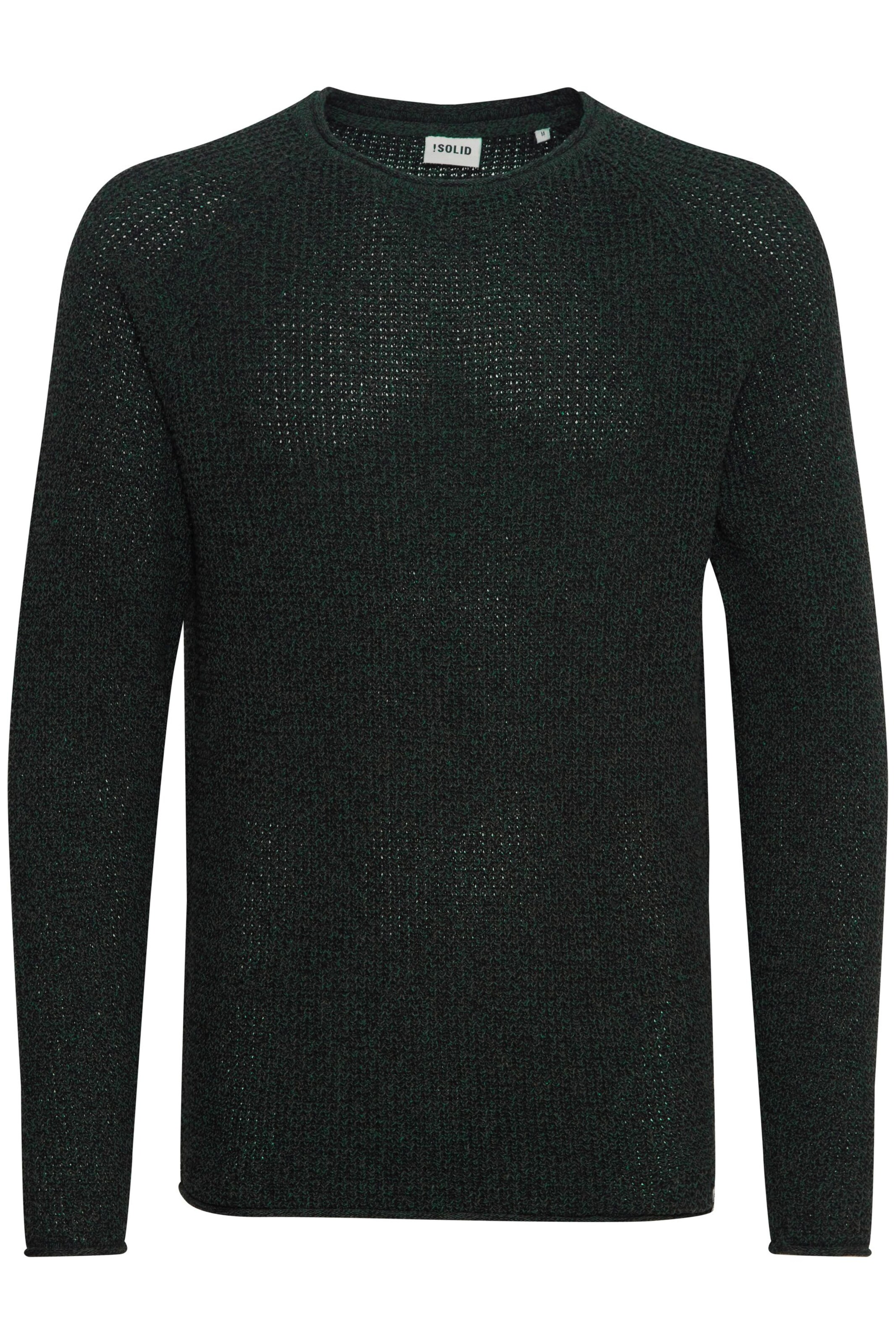 !Solid Pullover in Grün: Vorderseite