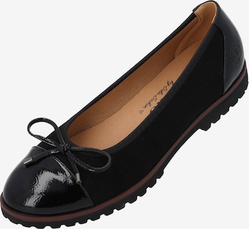Palado by Sila Sahin Ballerina 'Eralos' in Schwarz: Vorderseite