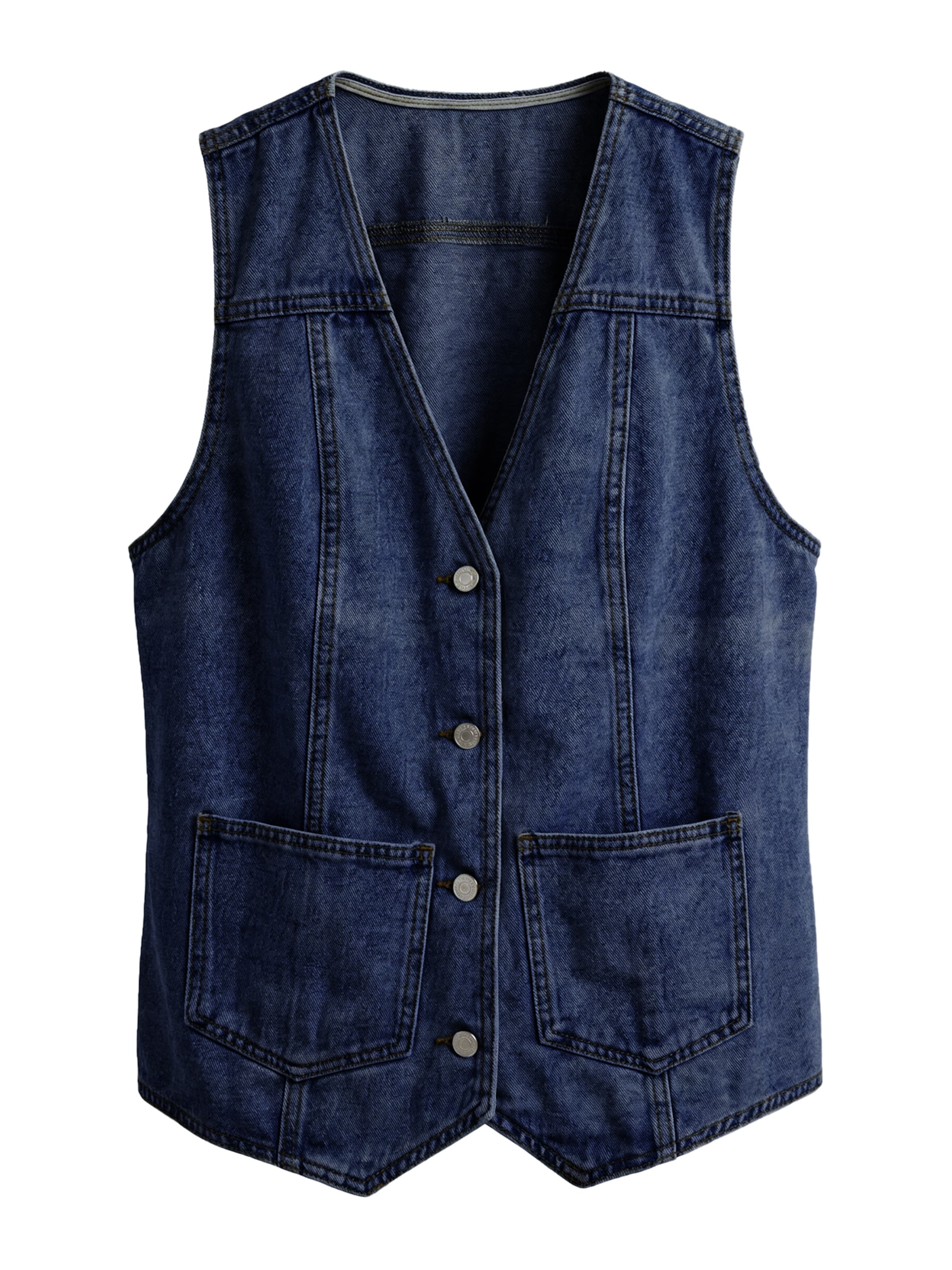 Imily Bela Жилетка в Синий: спереди