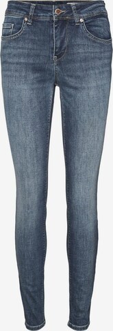 VERO MODA Slimfit Jeans in Blauw: voorkant