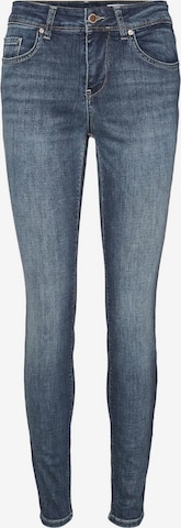 VERO MODA Slimfit Jeans in Blauw: voorkant