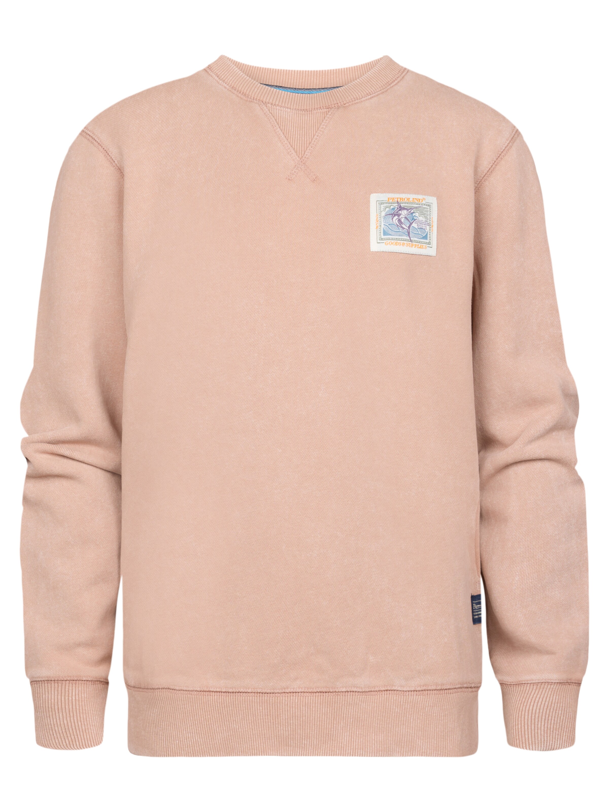 bēšs Petrol Industries Sportisks džemperis 'Bahama': no priekšpuses