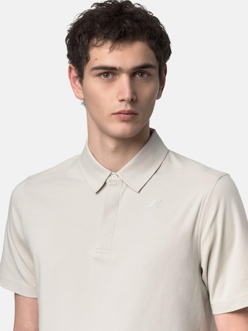 K-Way Koszulka 'K-WAY VIGGO LT STRETCH JERSEY SLIM T-Shirt e Polo' w kolorze beżowy