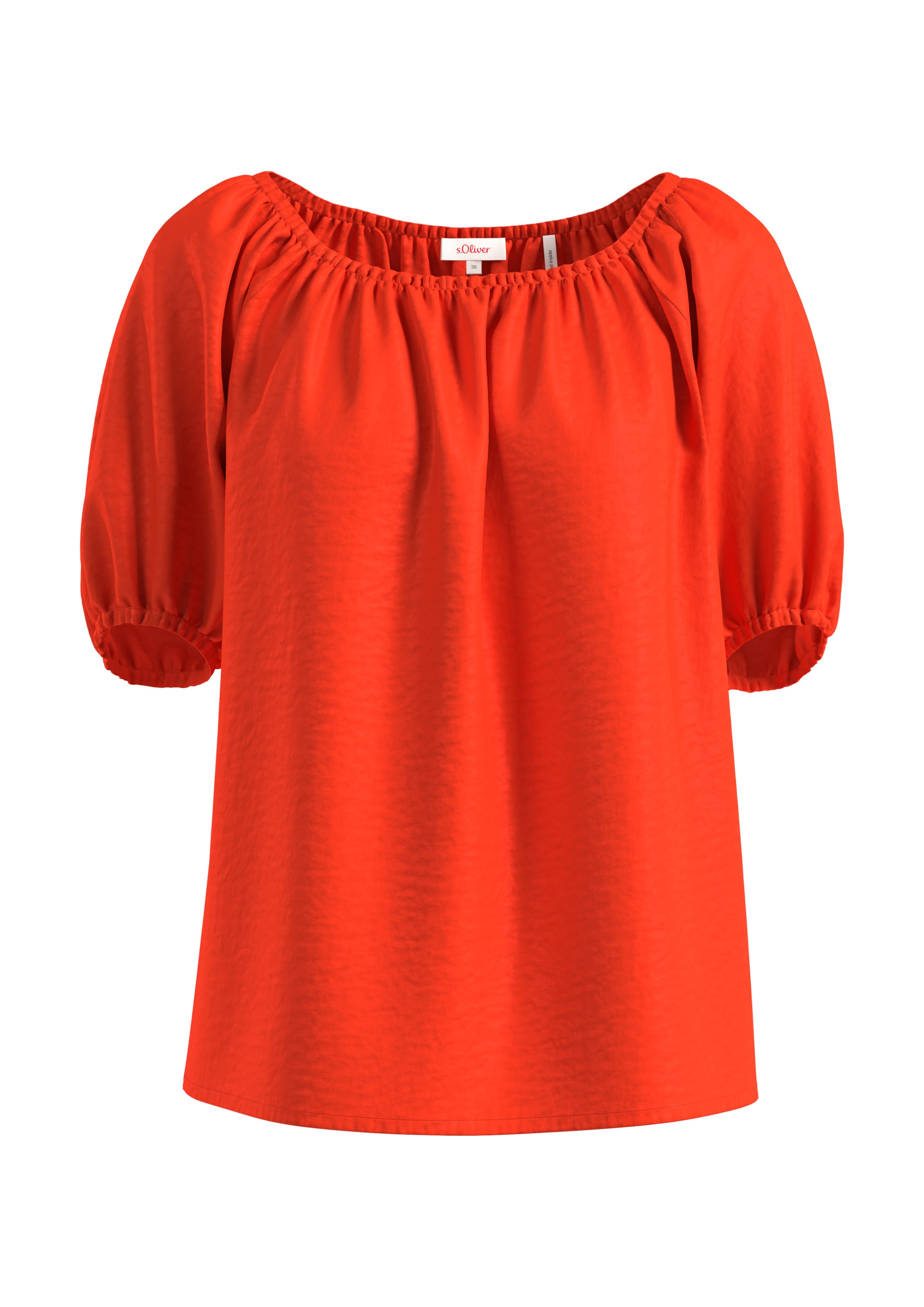 s.Oliver Bluse in Orange: Vorderseite