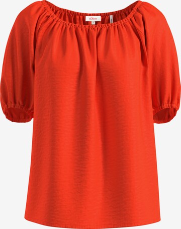 s.Oliver Bluse in Orange: Vorderseite