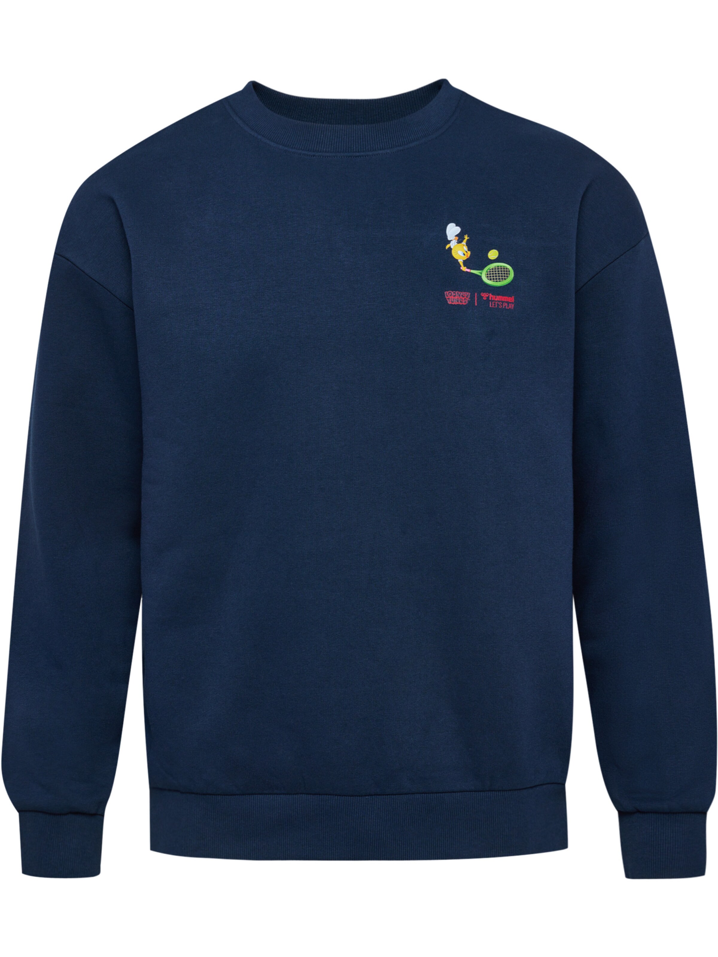 Sweat-shirt Hummel en bleu : devant