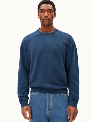 ARMEDANGELS - Sudadera 'ICONIC Å GMT DYE' en azul: frente