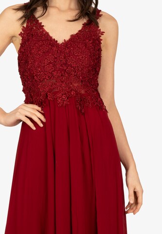 Kraimod - Vestido de festa em vermelho