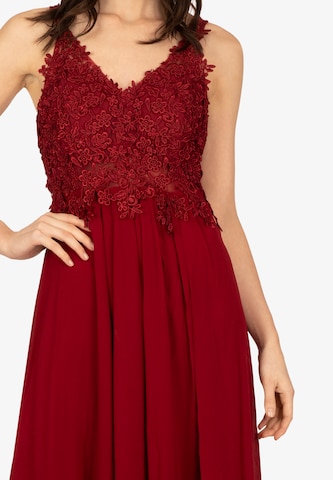 Kraimod Βραδινό φόρεμα σε κόκκινο